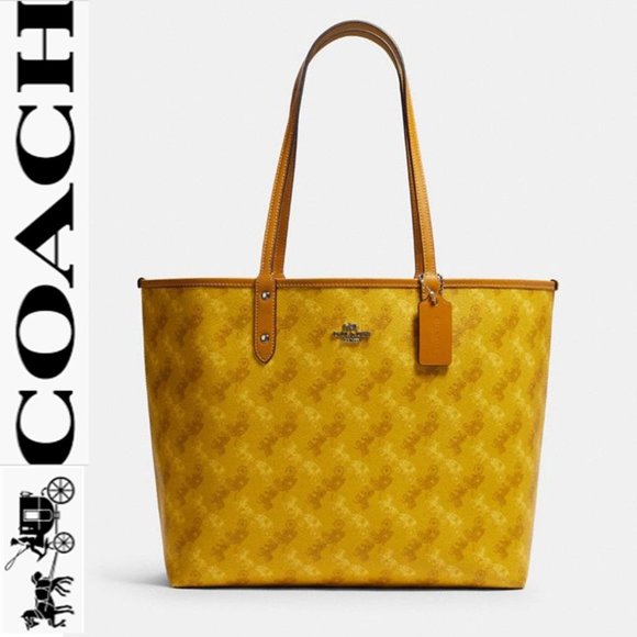 COACH REVERSIBLE CITY TOTE - Picture 1 of 12